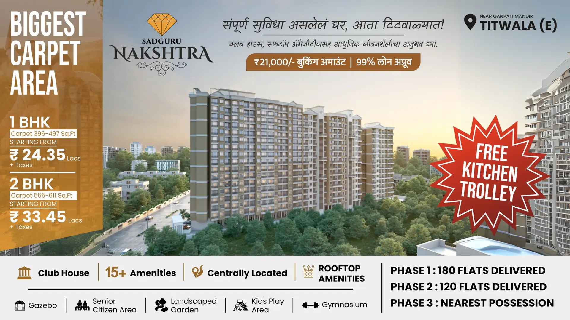 Sadguru Nakshatra Desktop Banner